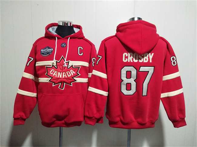 Men's Team Canada #87 Sidney Crosby Red Ageless Must-Have Lace-Up Pullover Hoodie,We sell and wholesale Men's Team Canada #87 Sidney Crosby Red Ageless Must-Have Lace-Up Pullover Hoodie on line form chian!